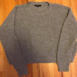 gray forever 21 sweater